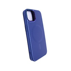 Capa Magnetic Para Apple iPhone 14 Pro Azul-Marinho Capa Magnetic Para Apple iPhone 14 Pro Azul-Marinho
